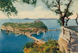 Neapol: Nisida (kolorowe zdjęcie) autorstwa Italian Photographer