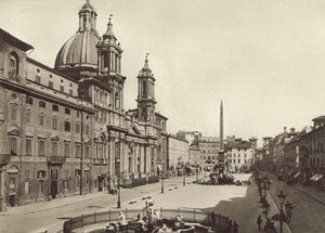 Plac Navona autorstwa Italian Photographer