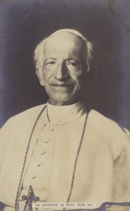 Papież Leon XIII autorstwa Italian Photographer