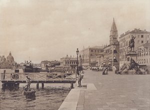 Riva Degli Schiavoni (b / w zdjęcie) autorstwa Italian Photographer