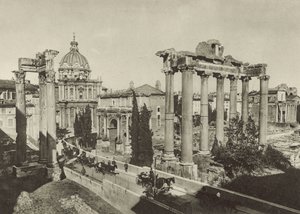 Forum Romanum z nowymi wykopaliskami autorstwa Italian Photographer