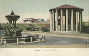 Rzym, Włochy, Świątynia Westy autorstwa Italian Photographer