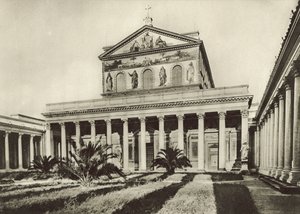 Bazylika św. Pawła, fasada autorstwa Italian Photographer