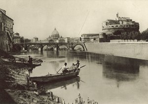 Zamek i most św. Anioła autorstwa Italian Photographer