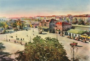 Turyn - stacja Porta Susa (zdjęcie kolorowe) autorstwa Italian Photographer