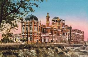 Venezia/Wenecja: Lido, Hotel Excelsior (kolorowe zdjęcie) autorstwa Italian Photographer