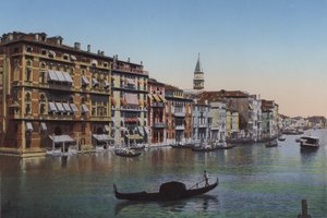 Wenecja, Canal Grande, Ucieczka z hotelu autorstwa Italian Photographer
