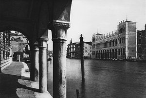 Wenecja, Muzeum Miejskie (zdjęcie czarno-białe) autorstwa Italian Photographer