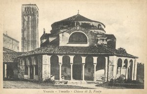 Wenecja, Torcello, kościół S Fosca autorstwa Italian Photographer
