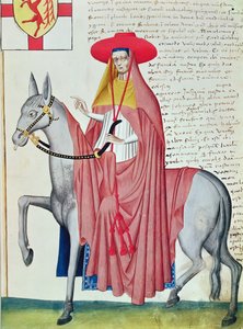 Biskup z „Codex Capodilista” (welum) autorstwa Italian School