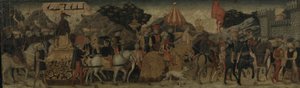 Triumph, c.1450 (tempera na panelu) autorstwa Italian School