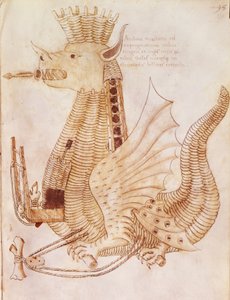 Dodaj 24945 fol.194 Projekt machiny oblężniczej z „De re militari” Robertusa Valturiusa (lito) autorstwa Italian School
