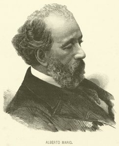 Alberto Mario (Grawerowanie) autorstwa Italian School