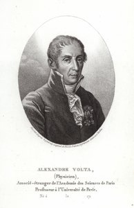 Aleksander Volta autorstwa Italian School