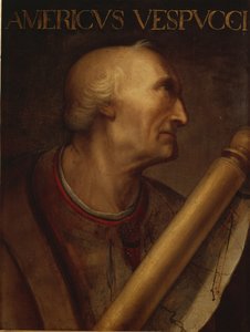 Amerigo Vespucci autorstwa Italian School