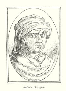 Andrea Orgagna (grafika) autorstwa Italian School