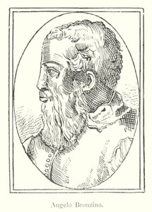 Angelo Bronzino (grafika) autorstwa Italian School