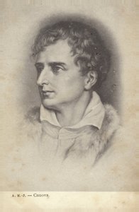 Antonio Canova, włoski rzeźbiarz (litografia) autorstwa Italian School