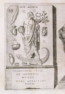 Apollo z głową psa, 1589 autorstwa Italian School