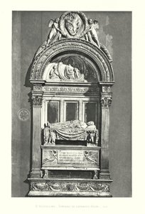 B Rossellino, grób Leonarda Bruni autorstwa Italian School
