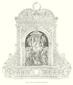 Pocałunek Pokoju, przypisywany Maso di Finiguerra (rycina) autorstwa Italian School