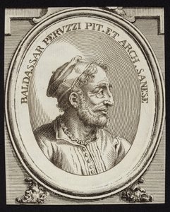 Baldassare Tommaso Peruzzi autorstwa Italian School