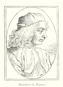 Benedetto da Majano (grafika) autorstwa Italian School