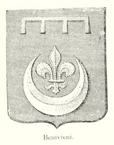 Benivieni (grawerowanie) autorstwa Italian School