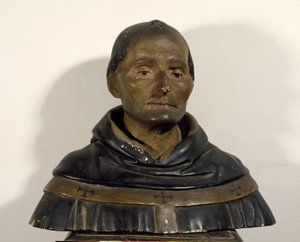 Popiersie św. Antonina (1389-1459) (drewno malowane)