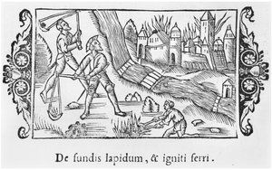 Zdobycie miasta przez pożar, ilustracja z Historii Narodów Północy Olausa Magnusa (1490-1558), opublikowana w Rzymie, 1555 autorstwa Italian School