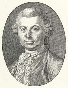 Carlo Gozzi, włoski dramaturg (grafika) autorstwa Italian School