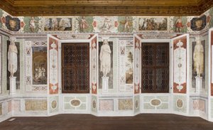 Sala Kariatyd: Metamorfozy Owidiusza (fresk) autorstwa Italian School