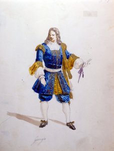 Postać Giorgia w „Traviacie” Giuseppe Verdi autorstwa Italian School