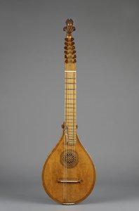 Cittern (Kreta) (klon, niebieski kamień, kość słoniowa) autorstwa Italian School
