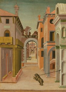 Widok na miasto (malarstwo) autorstwa Italian School