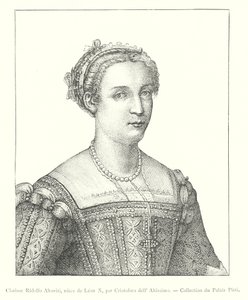 Clarisse Ridolfo Altoviti, siostrzenica Leona X, par Cristoforo dell 