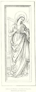 Kolekcja Florencji, Akademia Sztuk Pięknych, Zwiastowanie, autorstwa Filippo Lippi (grafika) autorstwa Italian School