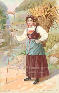 Strój walezyjski (chromolit) autorstwa Italian School