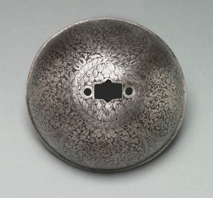 Kubek z rękojeści rapiera, ok.1650-75 (stal) autorstwa Italian School