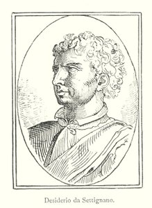 Desiderio da Settignano (grawerowanie) autorstwa Italian School