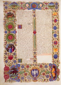 Koniec Księgi Salomona, z Biblii Borso d
