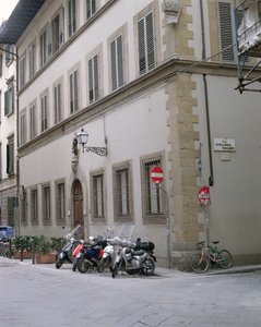 Fasada Casa Buonarroti autorstwa Italian School