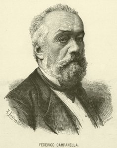 Federico Campanella (grawerunek) autorstwa Italian School