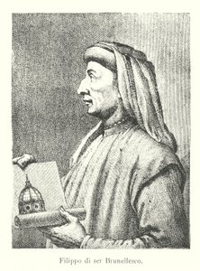 Filippo di ser Brunellesco (grafika) autorstwa Italian School