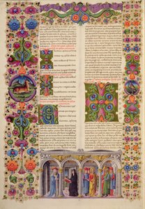 Fol.229 Księga Jakuba, z Biblii Borso d