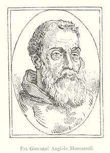 Fra Giovanni Angiolo Montorsoli (grafika) autorstwa Italian School