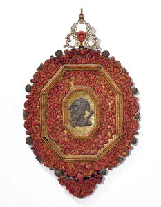 Rama przedstawiająca Triumf św. Michała, Trapani, I poł. XVII w. autorstwa Italian School