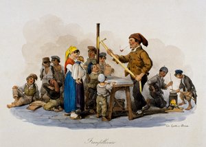 Franfellicaro (producent i sprzedawca twardych cukierków), Włochy autorstwa Italian School
