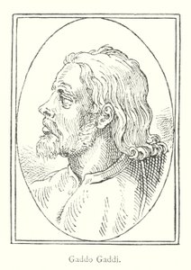Gadde Gaddi (grawerowanie) autorstwa Italian School