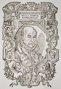 Giovanni Battista della Porta (1535-1615) ze swojej książki Delle Celeste Fisionomia, Padwa 1616, zilustrowanej w History of Magic, wydanej pod koniec XIX wieku autorstwa Italian School
